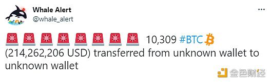 数据：10309枚BTC从未知钱包转移到未知钱包-第1张图片-芝麻交易所下载